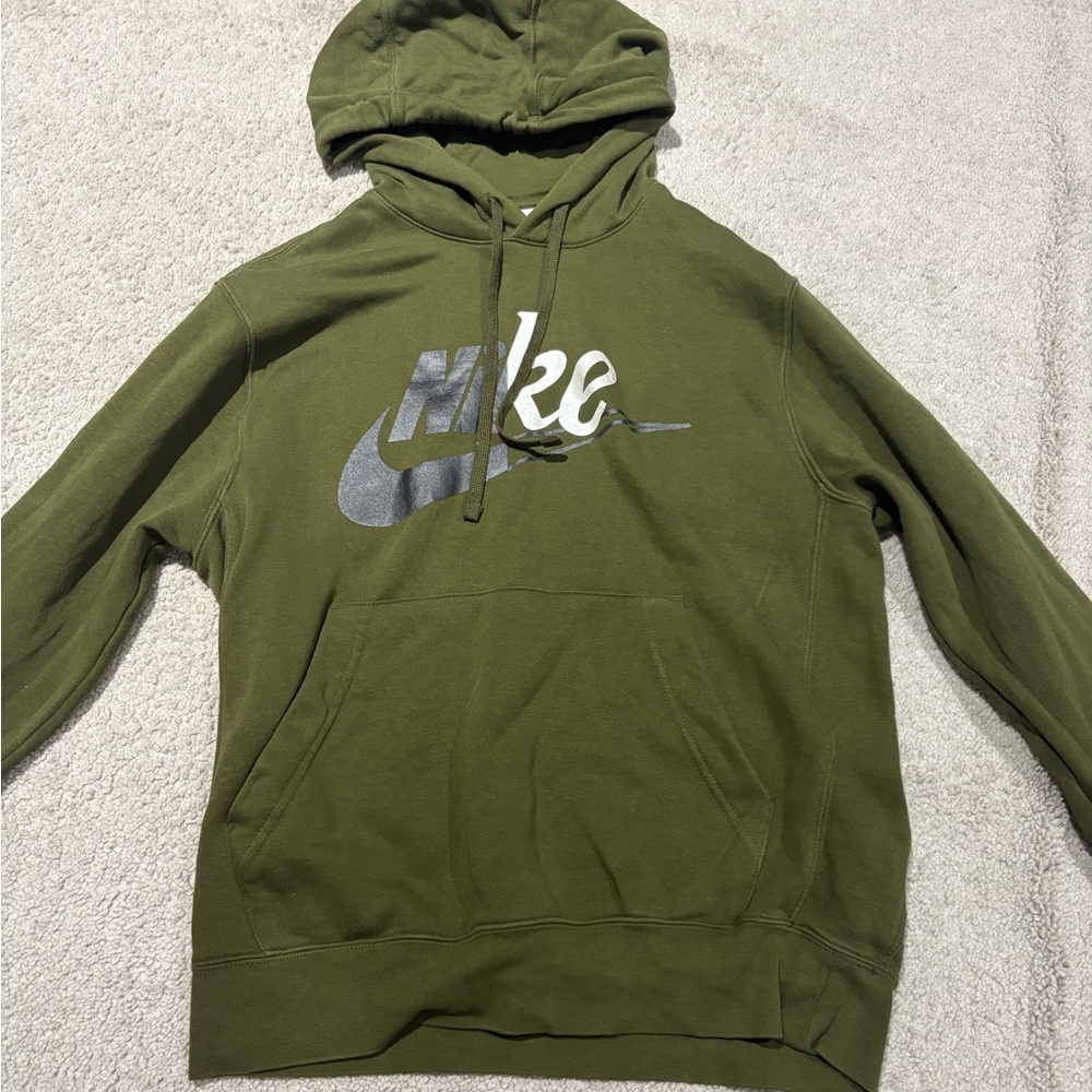 Nike Women's Green Hoodie